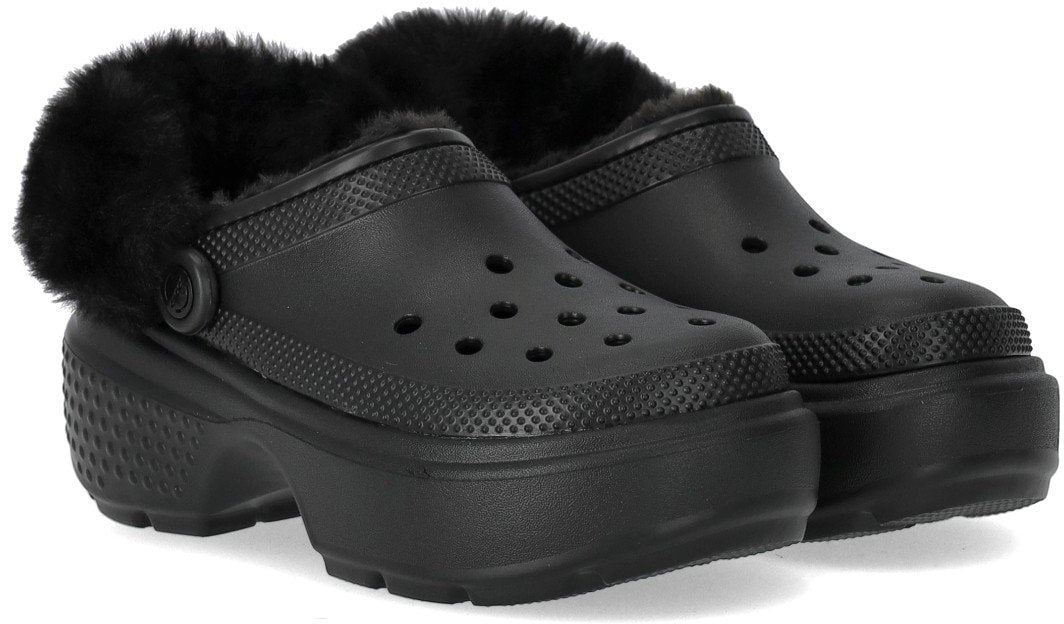 Crocs CROCS STOMP LINED CLOG Zwart