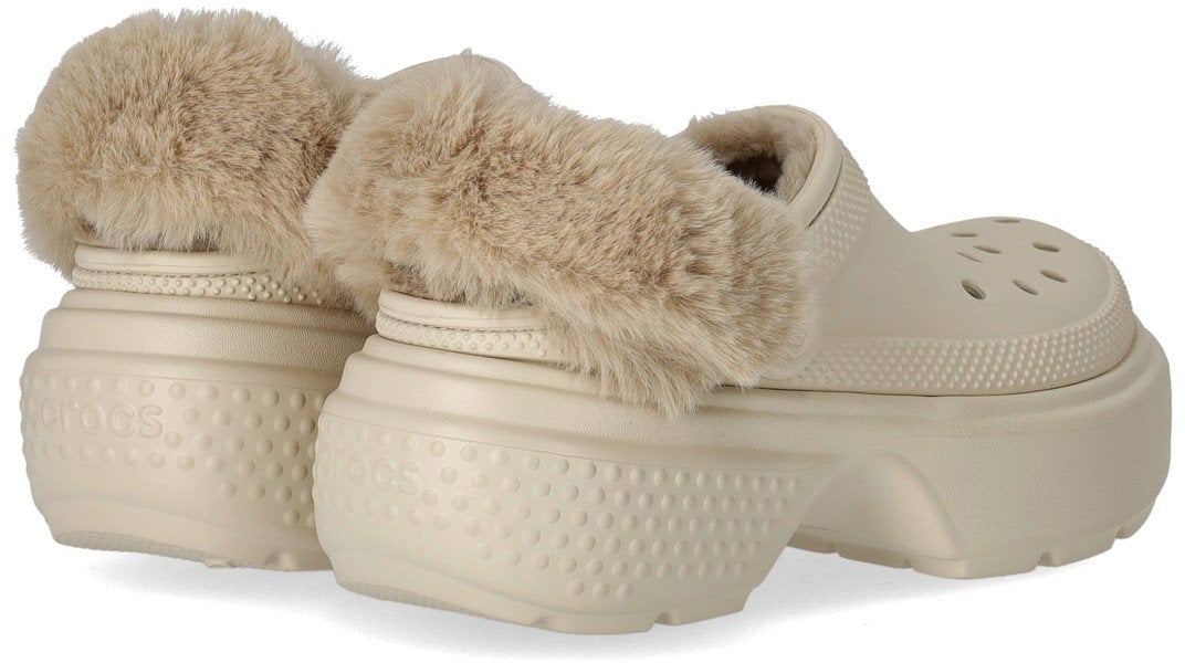 Crocs CROCS STOMP LINED STUCCO CLOG Wit