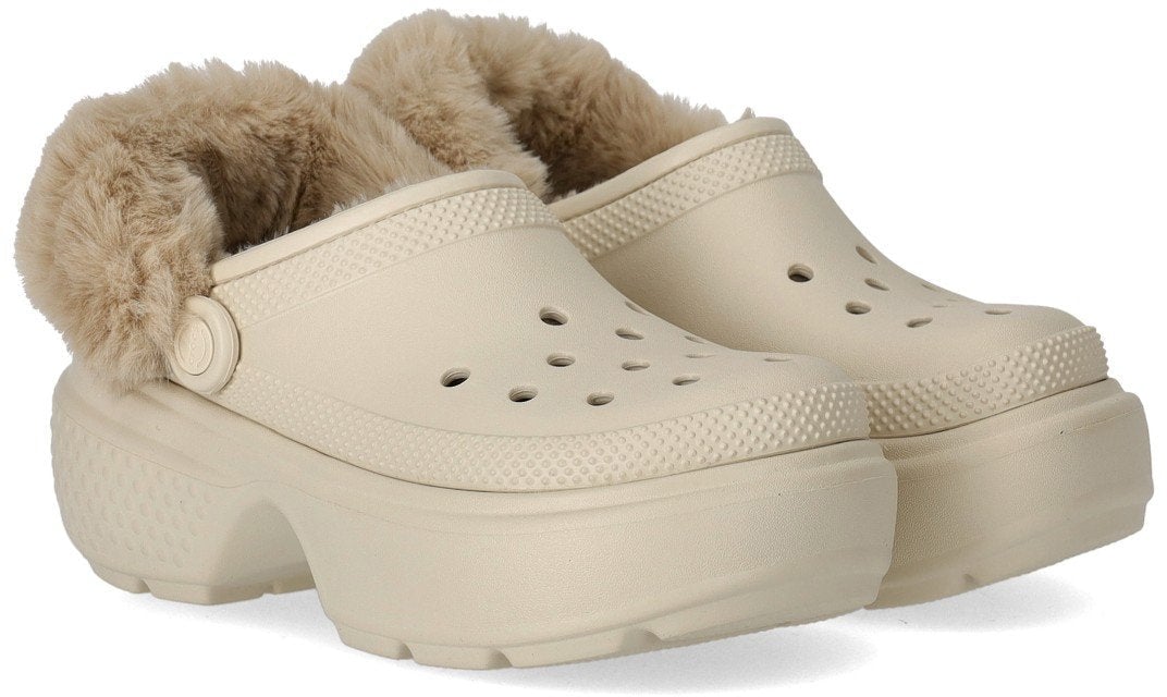 Crocs CROCS STOMP LINED STUCCO CLOG Wit