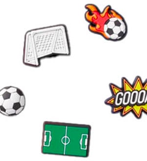 Crocs accessoires crocs jibbitz futbol 5 pack Divers