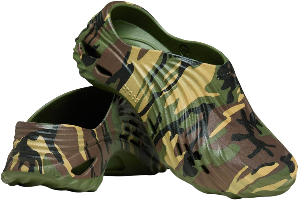 Crocs Ciabatta Echo Camo Wave Army Green/Multi Divers
