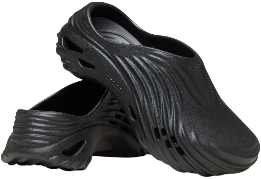 Crocs Ciabatta Echo Wave Nera Zwart