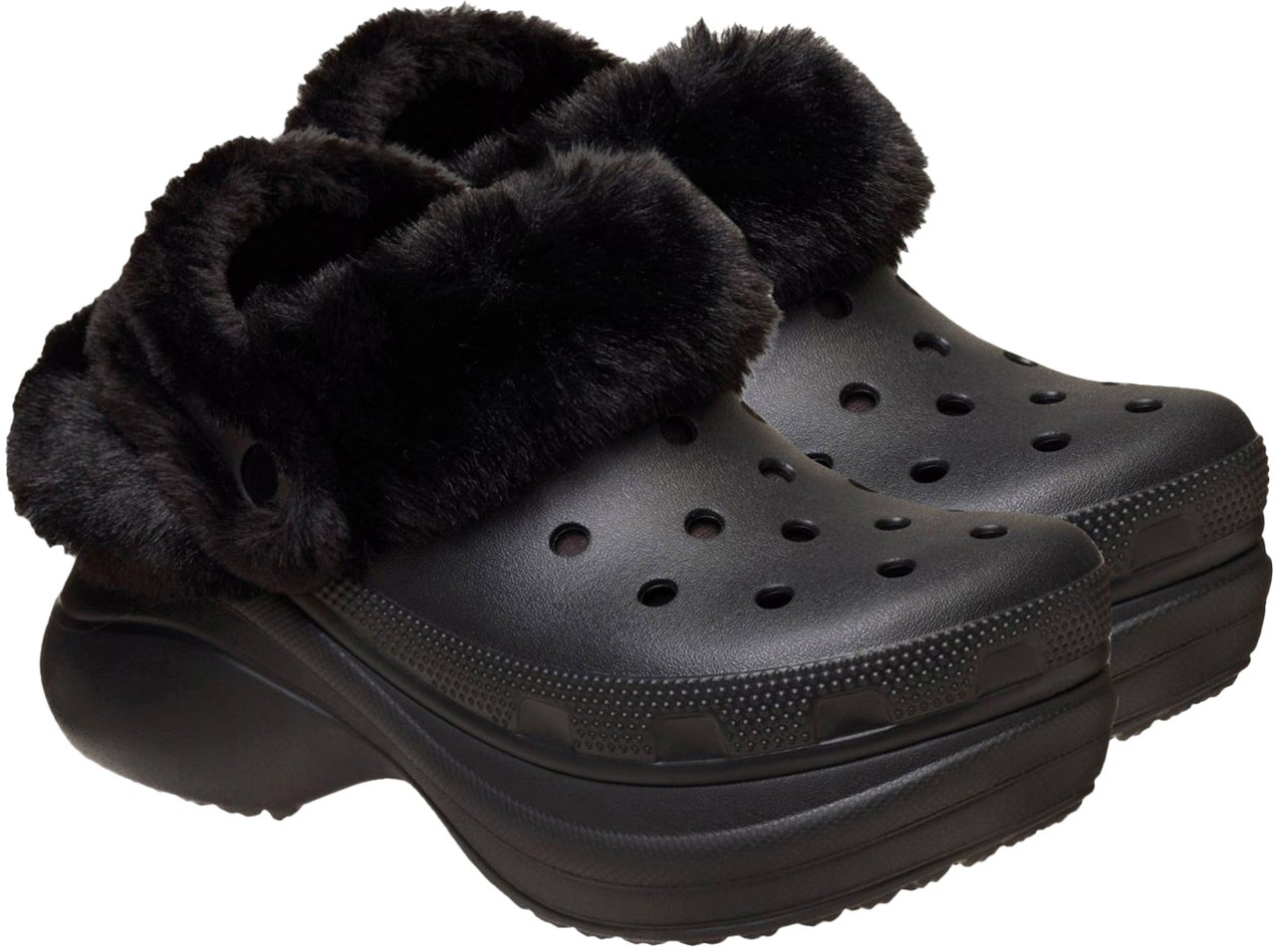 Crocs Clog Bae Lined Nero Zwart