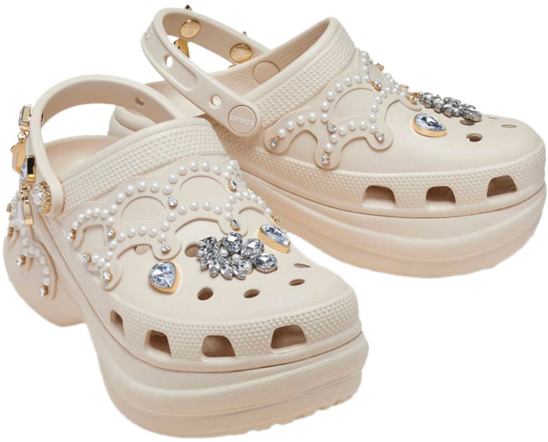Crocs Clog Bae Pinnacle Embellished Frappe' Divers