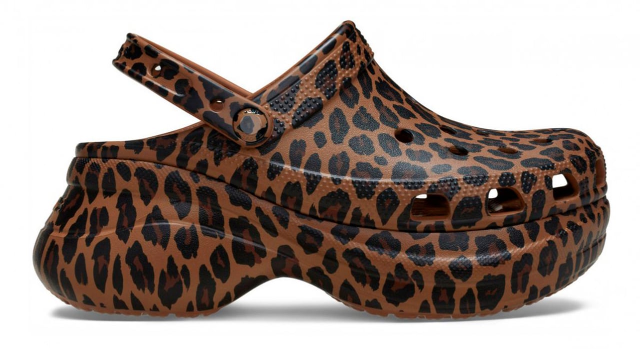 Crocs Sandals Sepialeopard Dierenprint