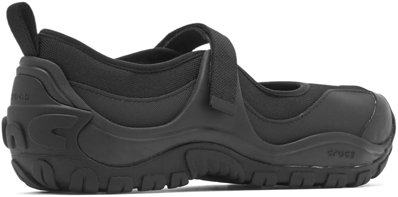 Crocs Flat Shoes Black Zwart