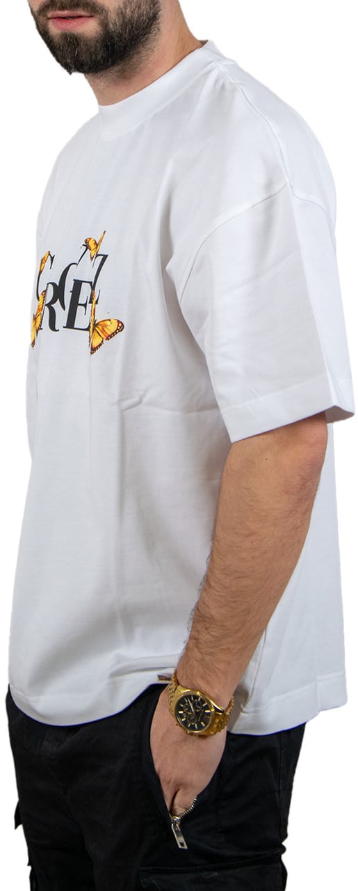 Croyez Butterfly T-Shirt Wit