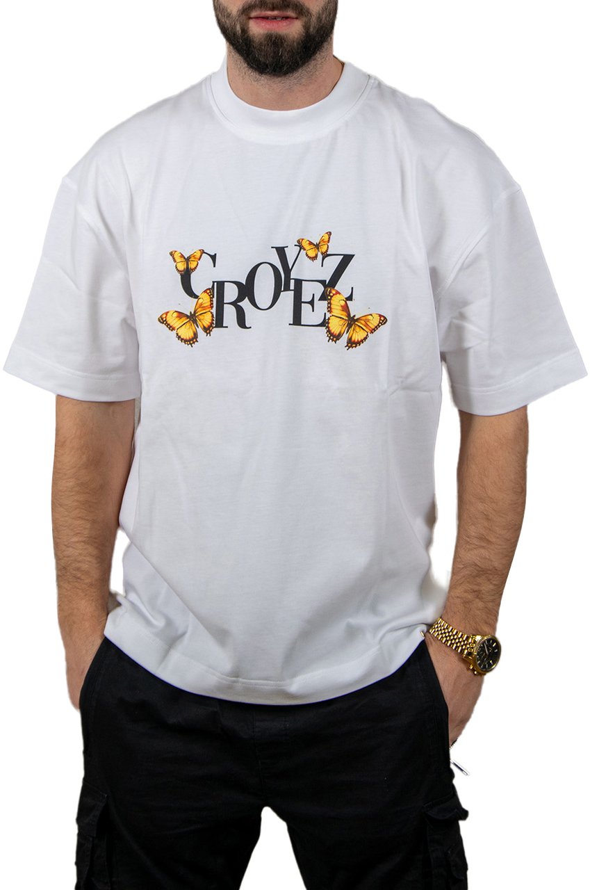Croyez Butterfly T-Shirt Wit