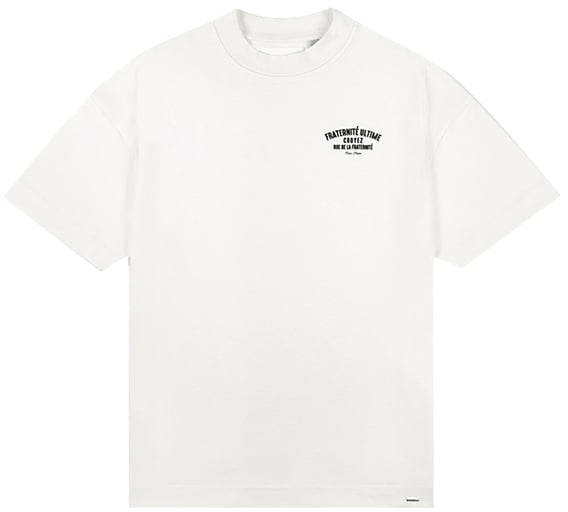 Croyez Oversized Fraternite T-Shirt Wit