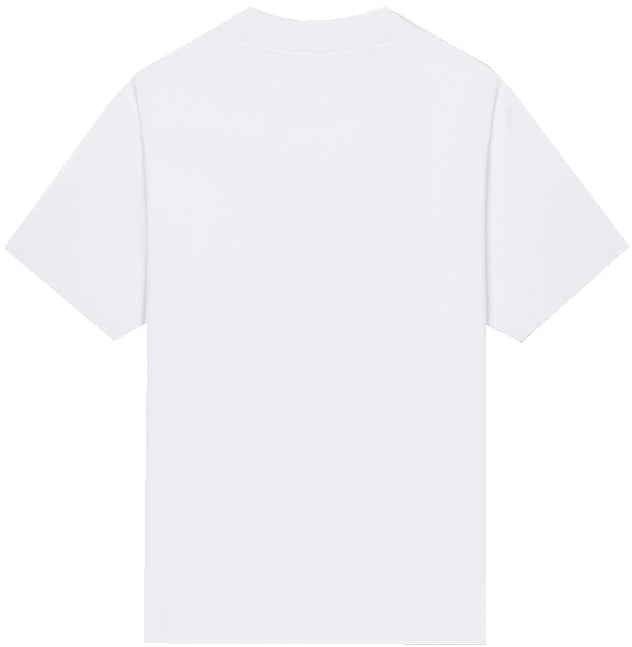 Croyez Felt Heart T-Shirt Wit
