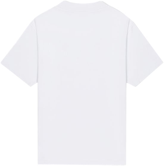 Croyez Felt Heart T-Shirt Wit