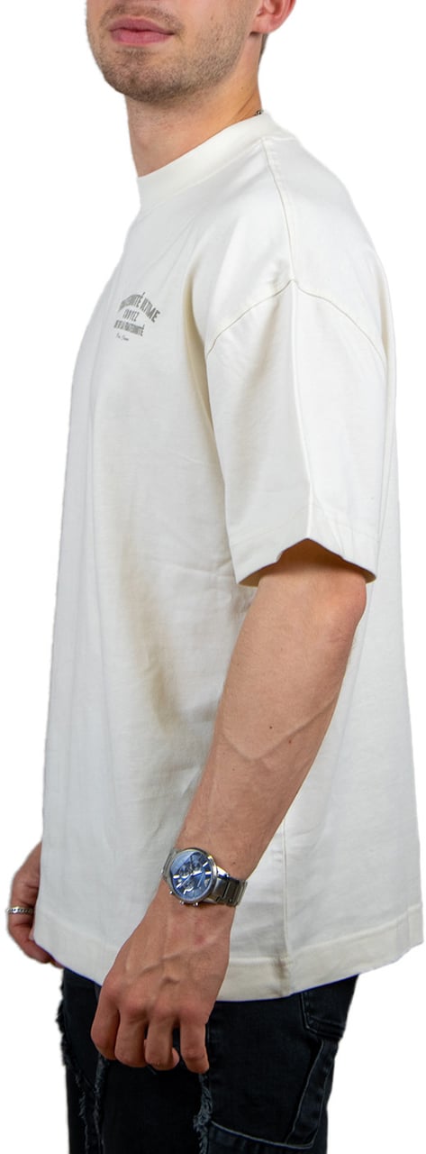 Croyez Oversized Fraternite T-Shirt Beige