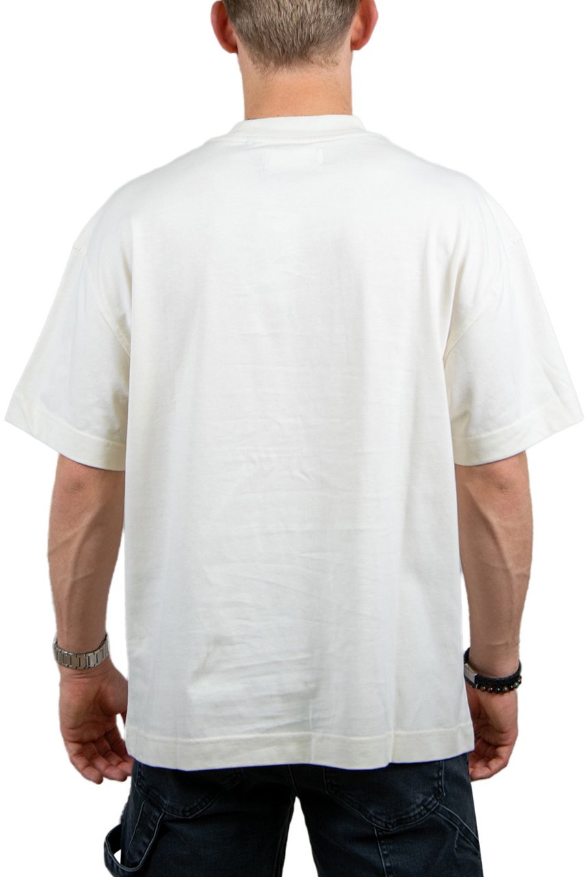 Croyez Oversized Fraternite T-Shirt Beige