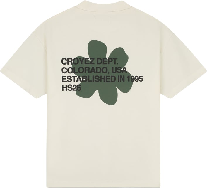 Croyez Silhouette T-Shirt Wit