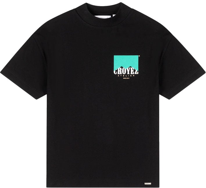 Croyez Croyez Fumes Amalfi T-Shirt Zwart