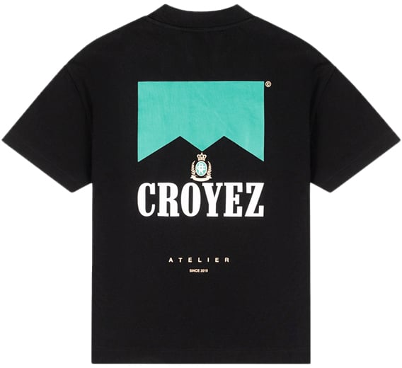 Croyez Fumes Amalfi T-Shirt Zwart