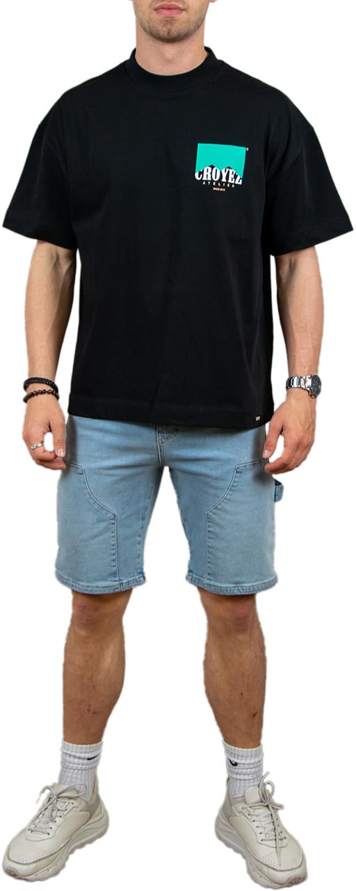 Croyez Fumes Amalfi T-Shirt Zwart