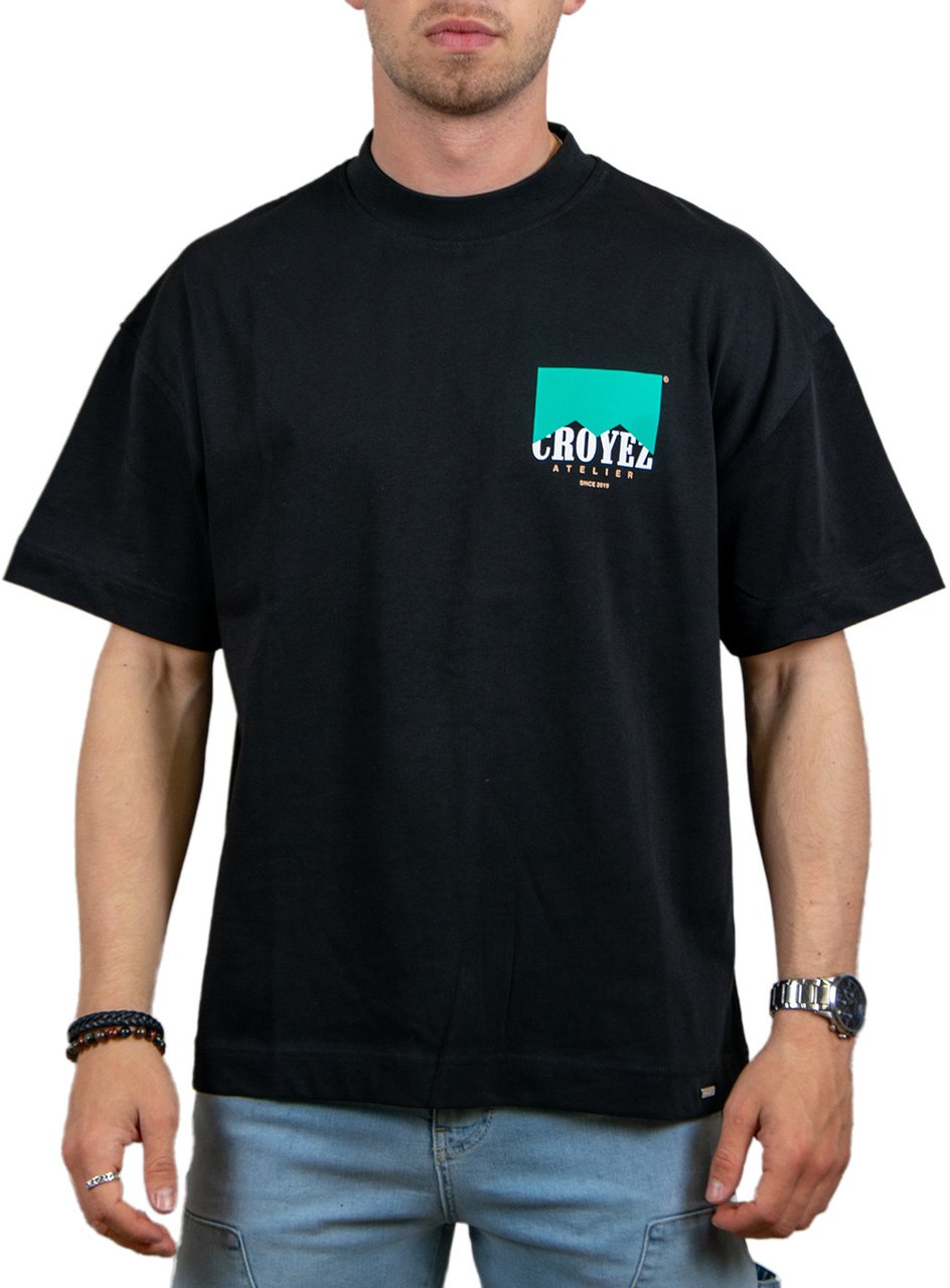 Croyez Fumes Amalfi T-Shirt Zwart