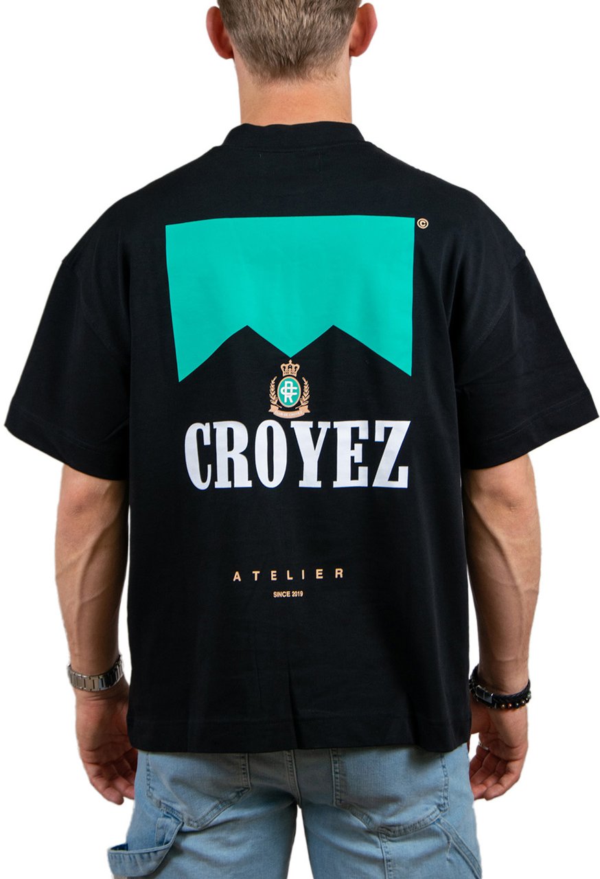 Croyez Fumes Amalfi T-Shirt Zwart