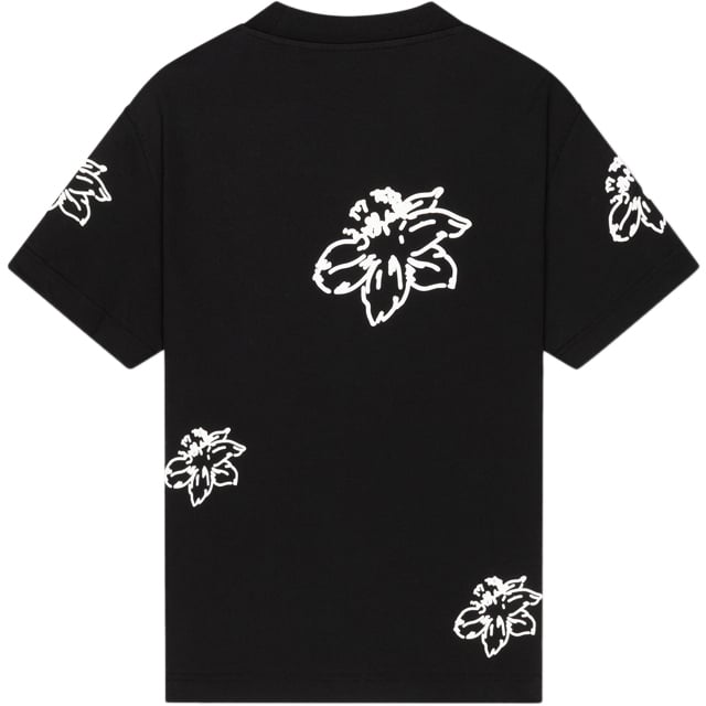 Croyez Croyez Flower T-Shirt Zwart