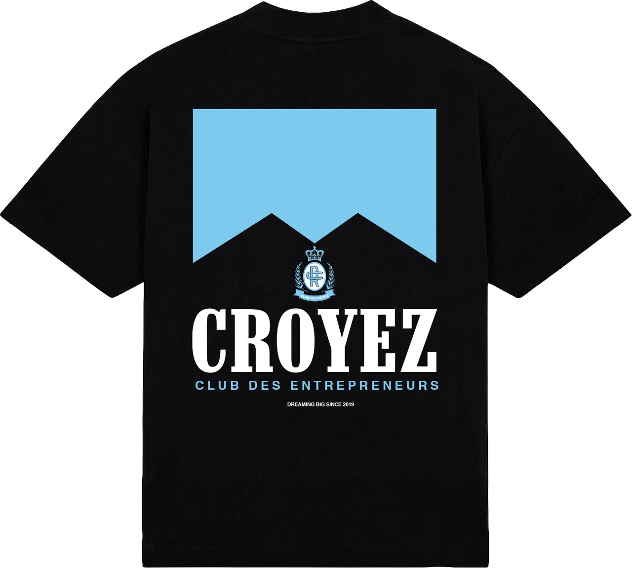 Croyez Croyez Entrepreneur T-Shirt CRB30026017 Black 49001 Zwart