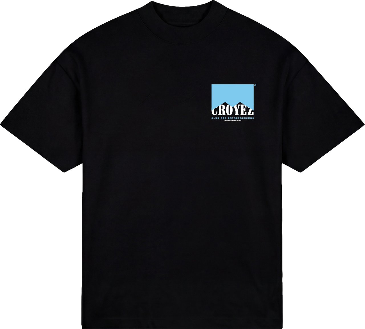 Croyez Croyez Entrepreneur T-Shirt CRB30026017 Black 49001 Zwart