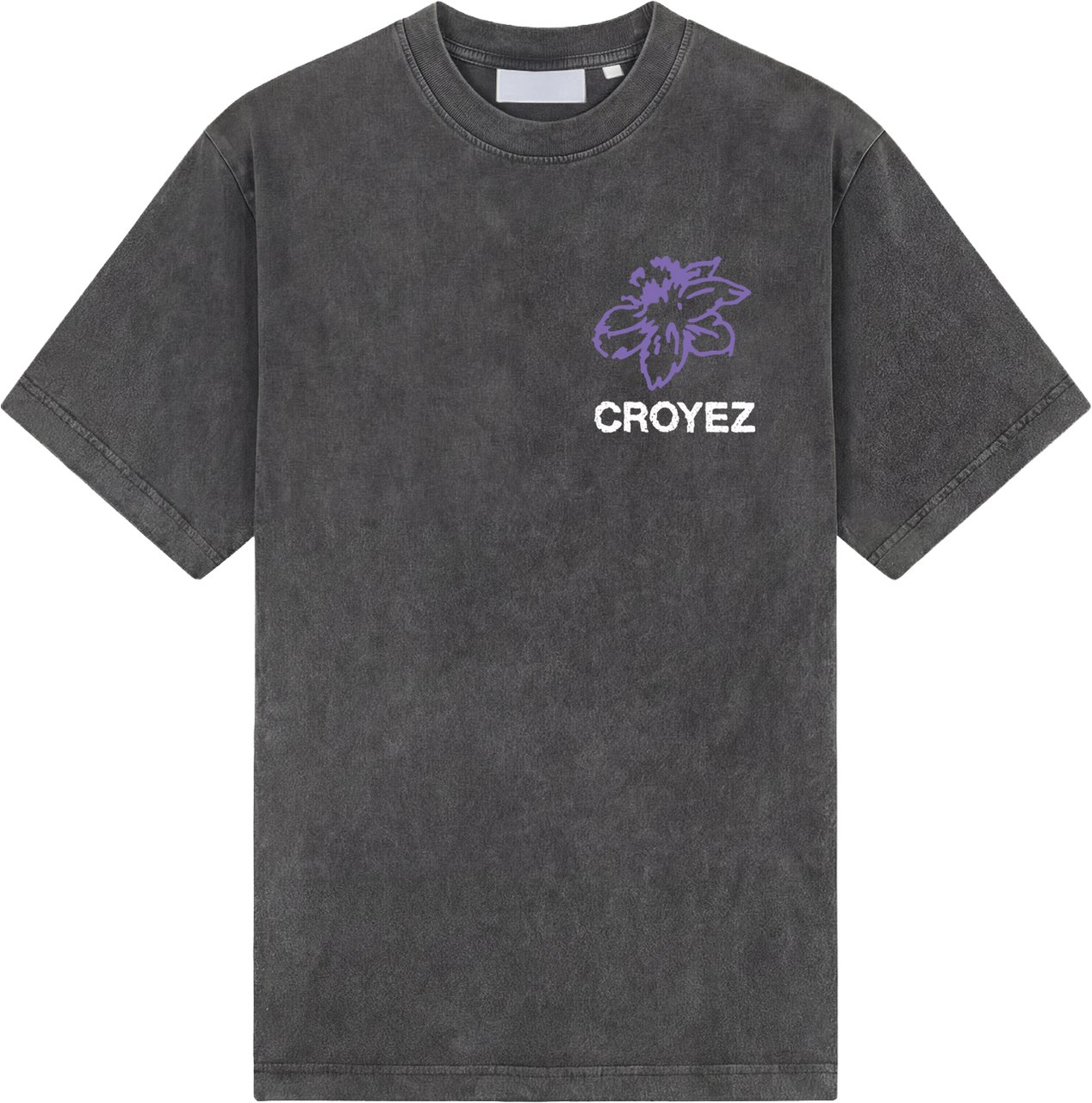 Croyez Croyez Gardener T-Shirt CRB30026047 Acid Wash 59000 Divers