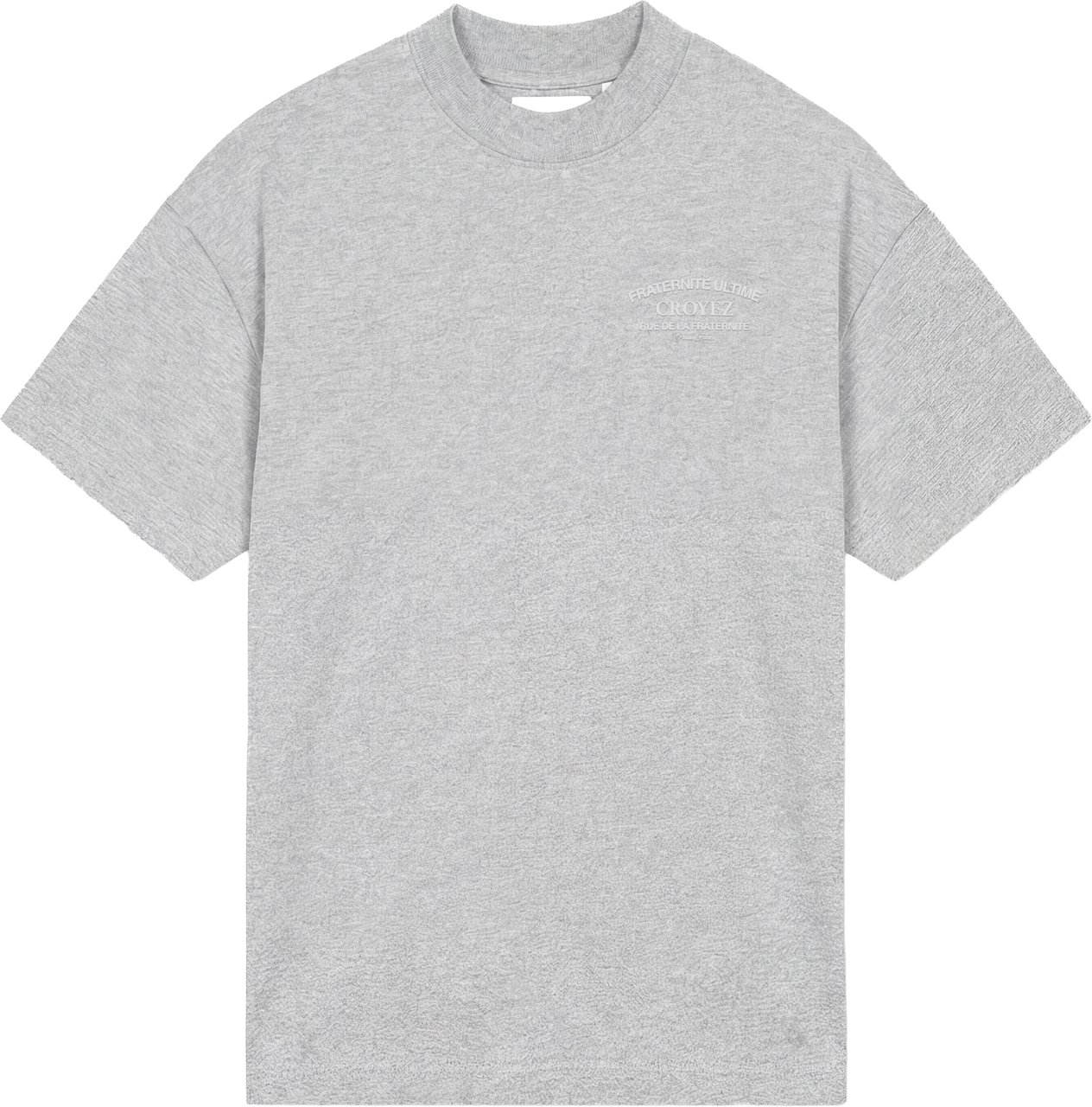 Croyez Croyez Original Fraternite T-Shirt Grijs