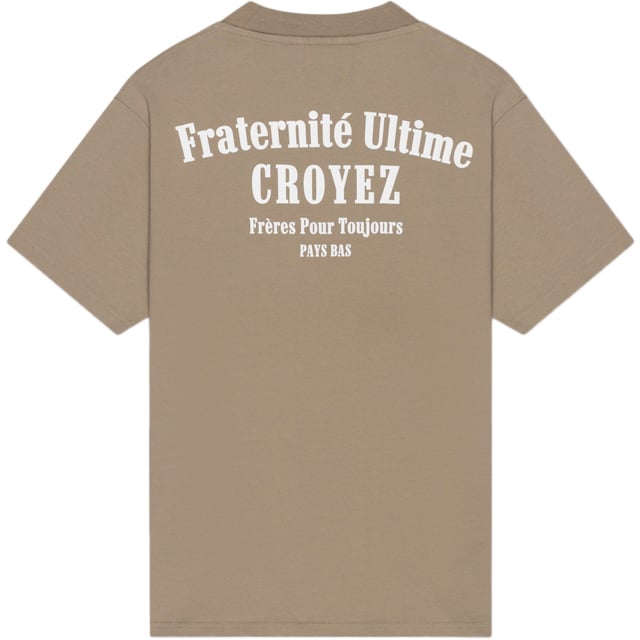 Croyez Croyez Fraternité T-Shirt Beige