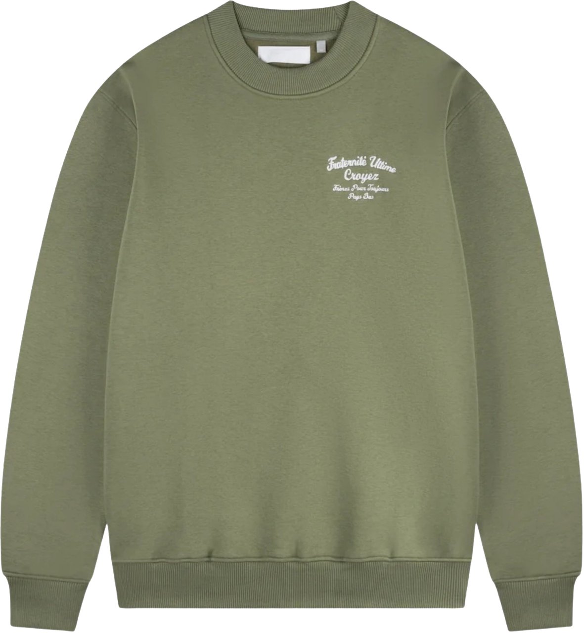 Croyez Croyez . Sweaters Olijf Cr1-fw25-07 Groen