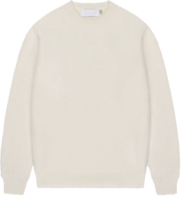 Croyez Croyez Gallery Knit Sweater Wit