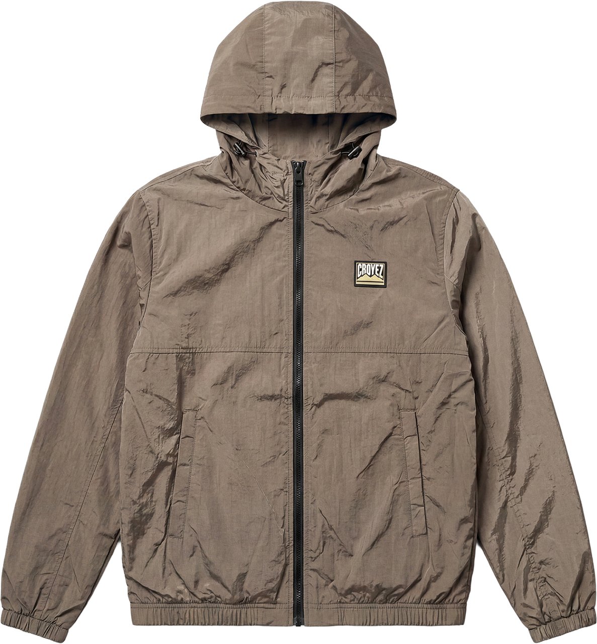 Croyez Croyez Crinkle Patch Jacket Bruin