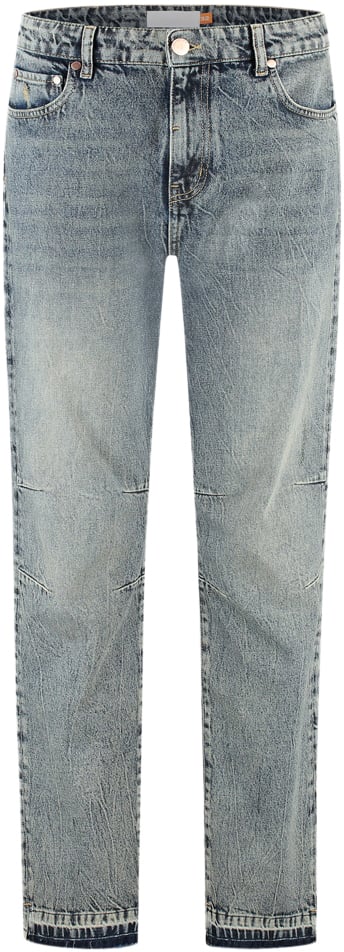 Croyez CD1 Stepped Hem Jeans Blauw