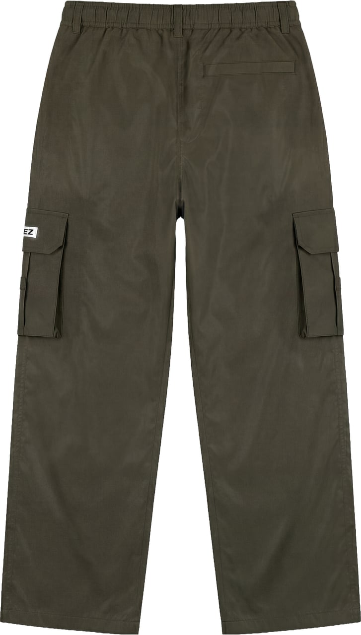 Croyez Etiquette Nylon Pants Groen