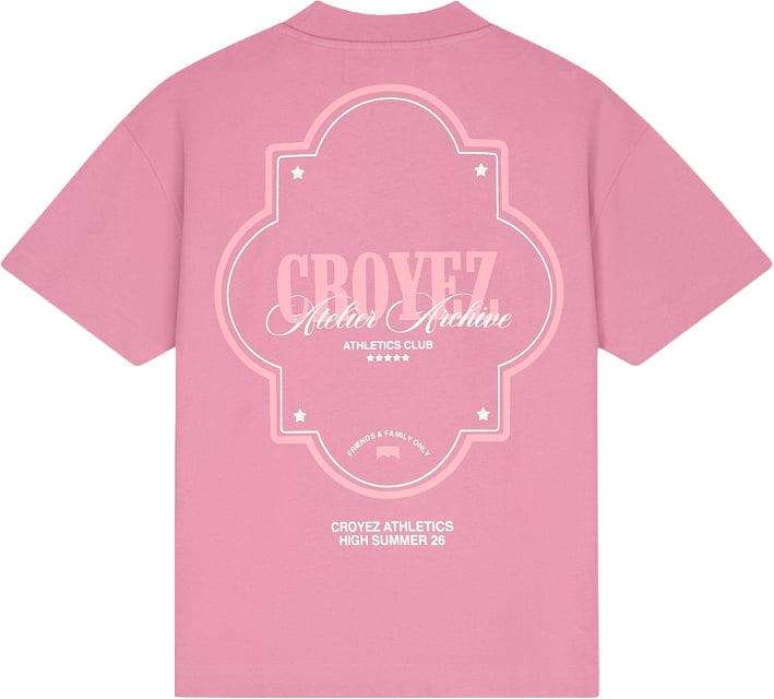 Croyez Archive T-Shirt Roze
