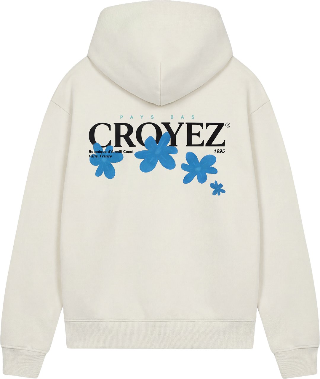 Croyez Botanique Zip Hoodie Wit