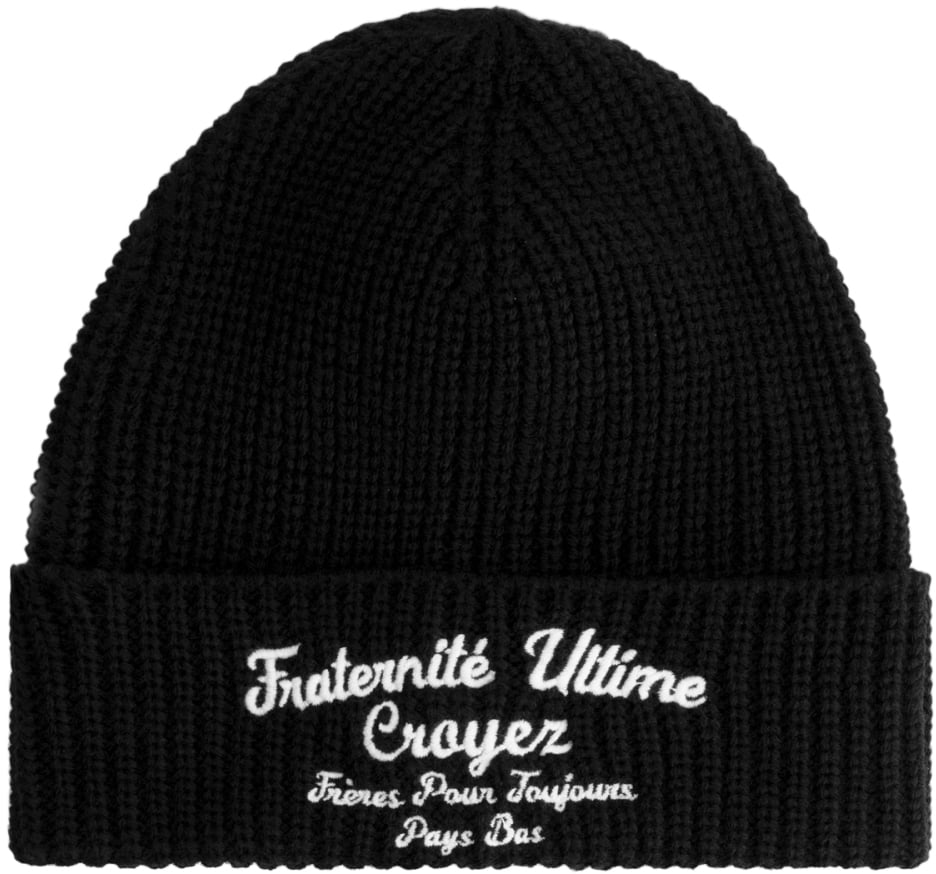 Croyez Croyez Fraternité Beanie Zwart