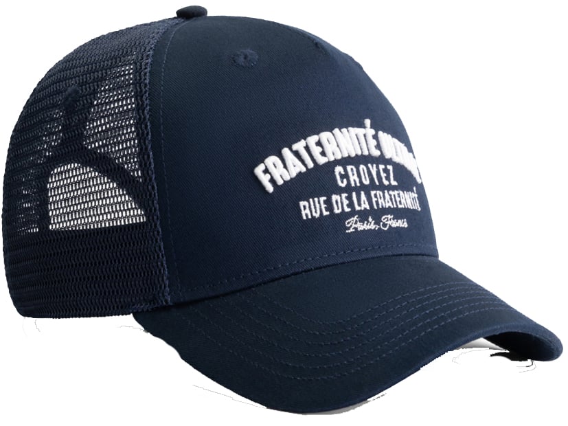 Croyez Croyez Fraternité Trucker Cap Blauw