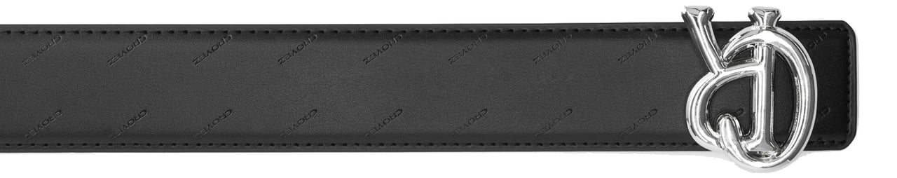 Croyez Croyez Initial Belt Zwart