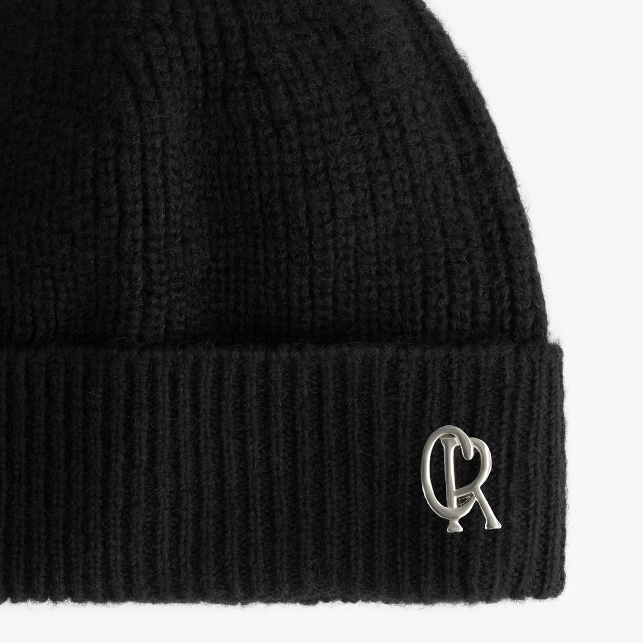 Croyez Croyez Initial Beanie Zwart