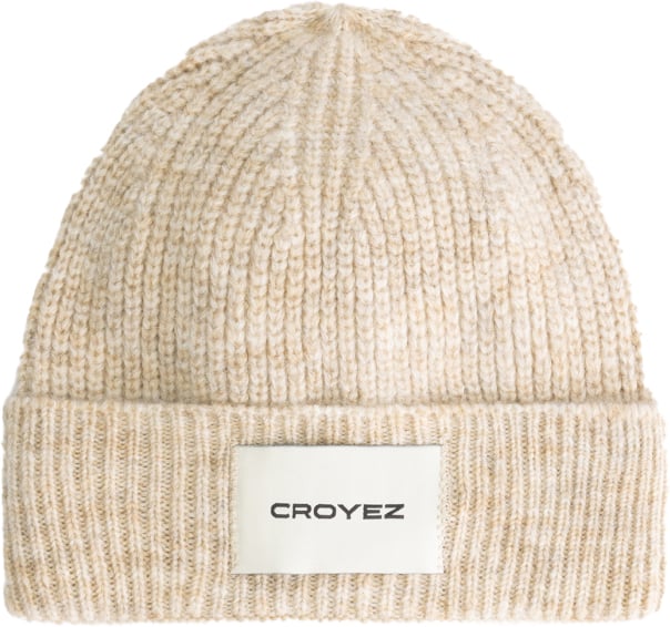 Croyez Croyez Label Beanie Beige