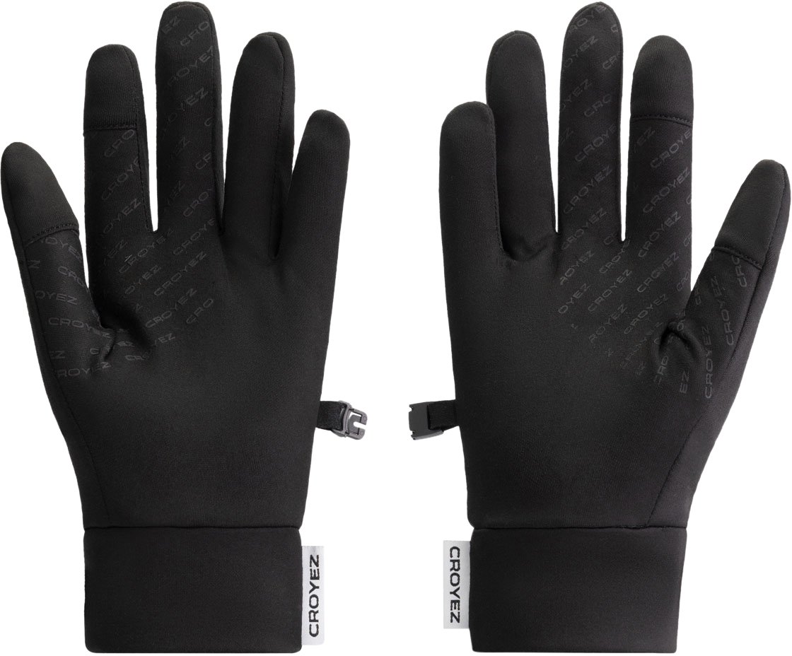 Croyez Croyez Initial Gloves Zwart