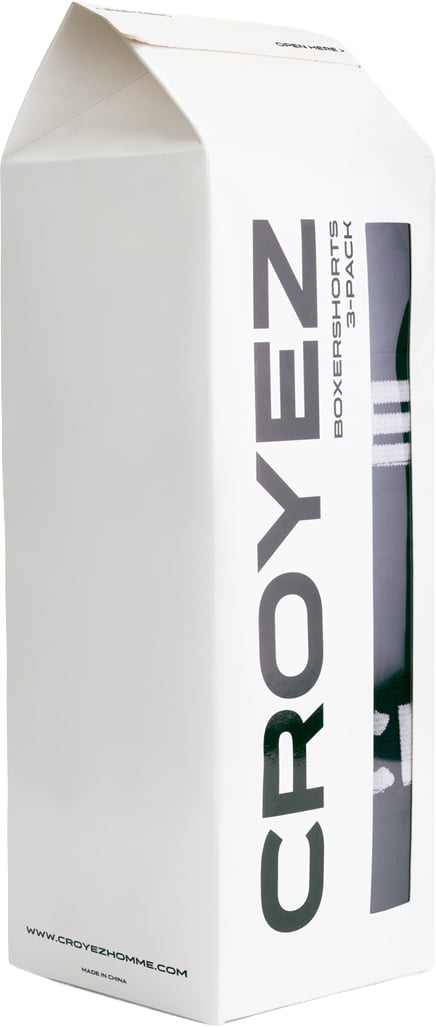 Croyez Organetto Boxer 3-Pack Zwart