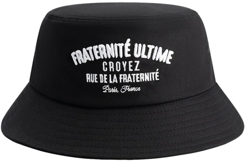 Croyez Croyez Fraternité Bucket Hat Zwart