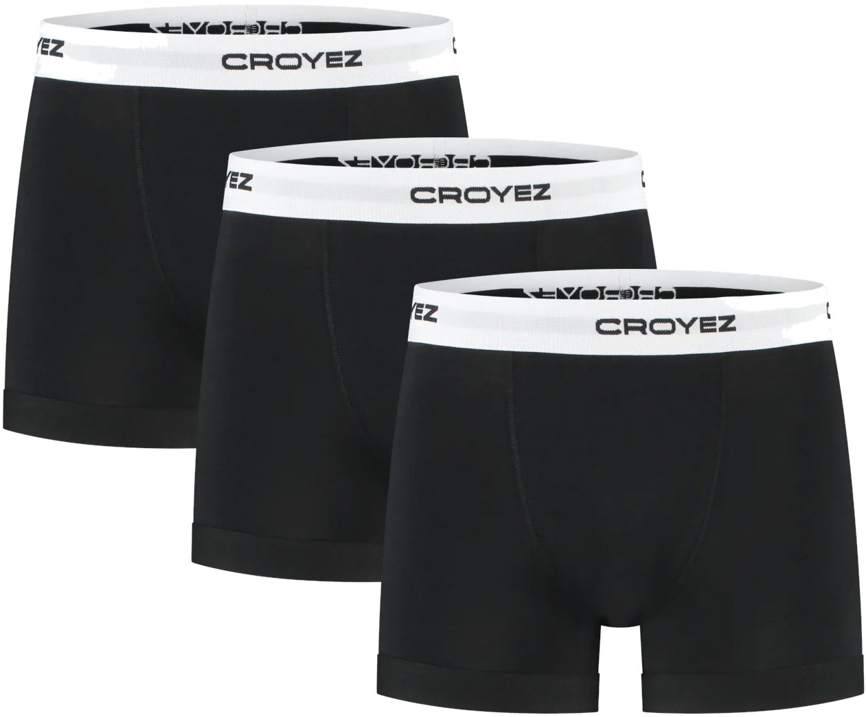 Croyez Croyez Logo Boxer 3-Pack Zwart