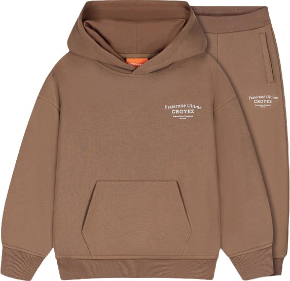Croyez Croyez Mini Fraternité Tracksuit Bruin