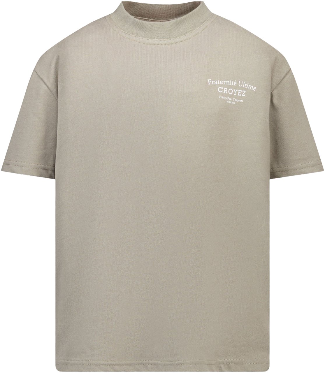 Croyez Croyez Kinder Jongens T-Shirt In Olijf Groen Groen