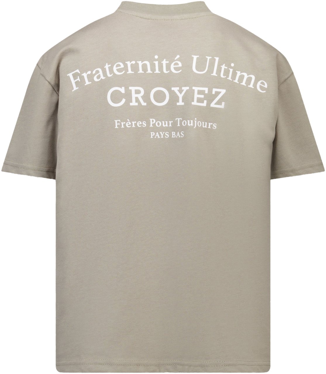Croyez Croyez Kinder Jongens T-Shirt In Olijf Groen Groen