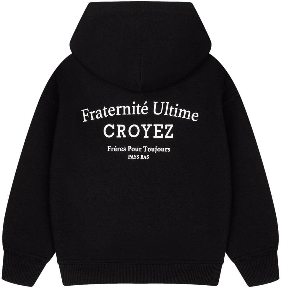 Croyez Croyez Mini Fraternité Hoodie Zwart