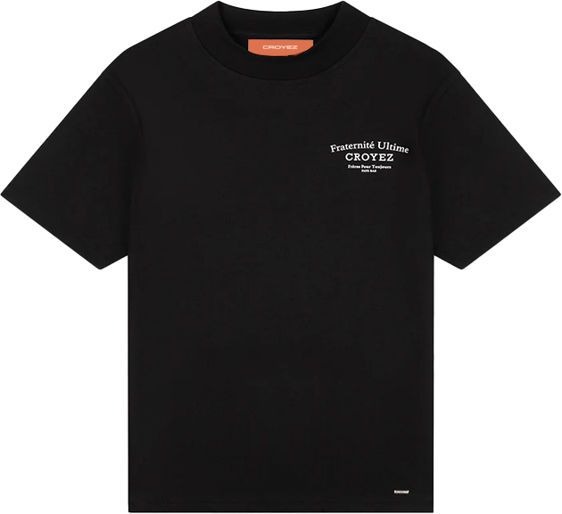 Croyez Croyez Mini Fraternité T-Shirt Zwart